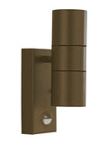 Searchlight Liberty rust brown outdoor wall light - British product