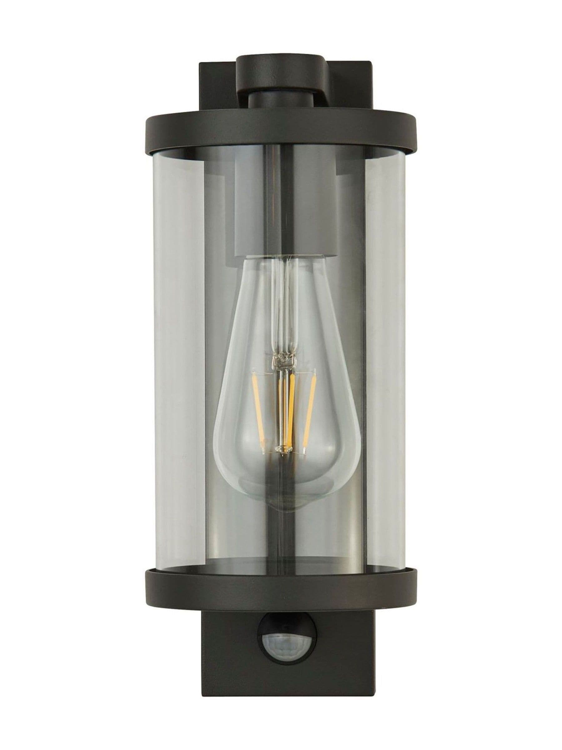 Searchlight Lucid outdoor wall light grey motion sensor - British product