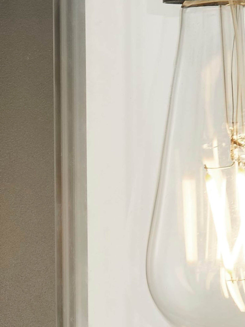 Searchlight Lucid outdoor wall light grey motion sensor - British product