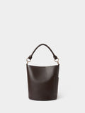 Osprey London brown Ravello leather bucket bag (British brand)