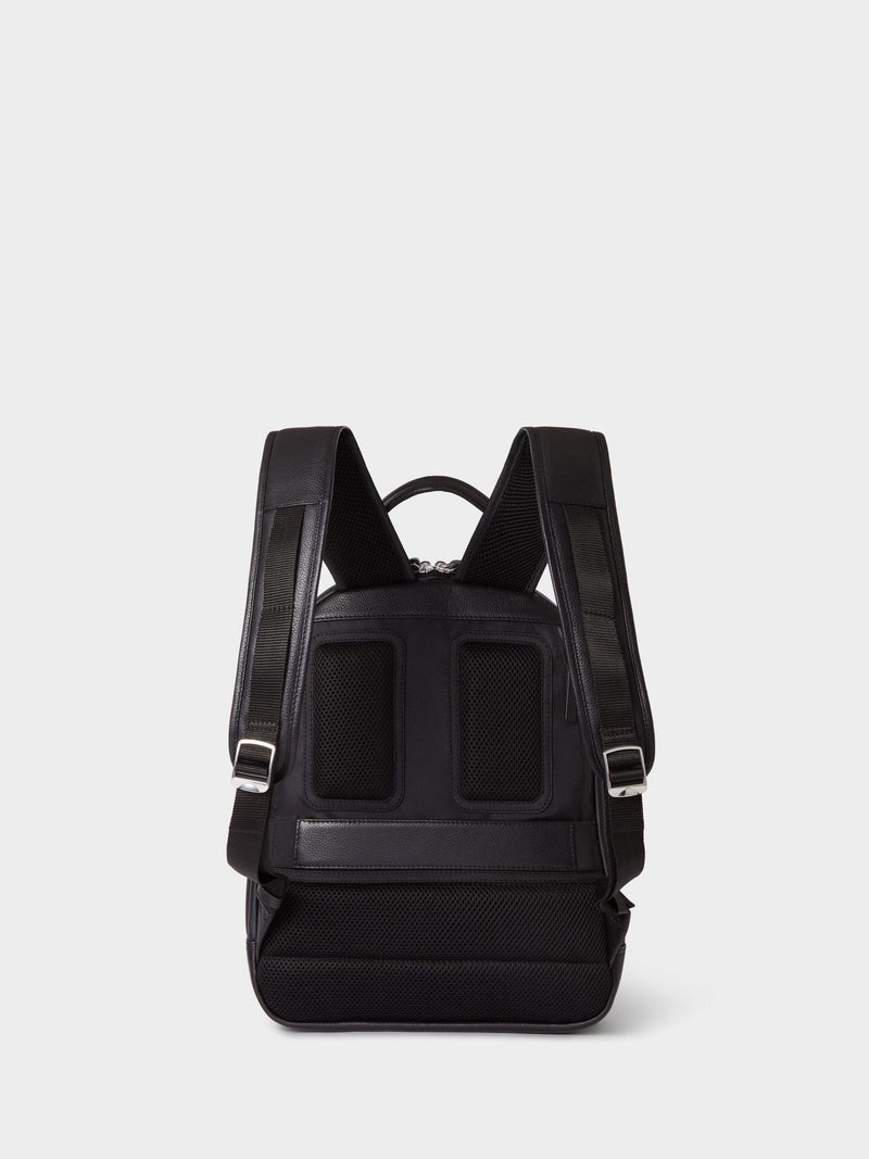 Osprey London The Venture leather backpack in black, UK version