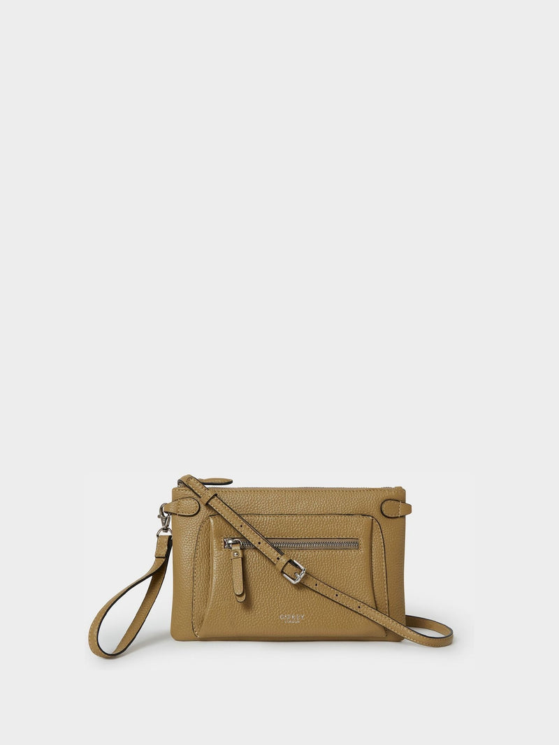 Osprey London Red The Ruby Leather Cross-Body Bag