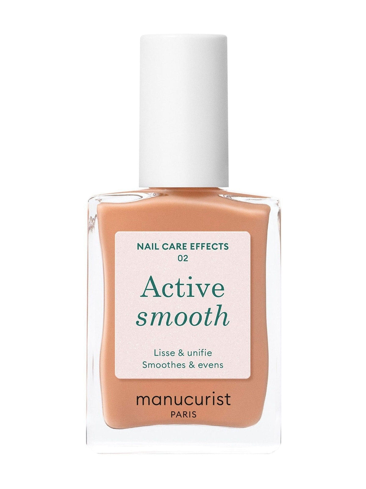 Manucurist Active Smooth Treatment Golden nail polish, imported from the UK
