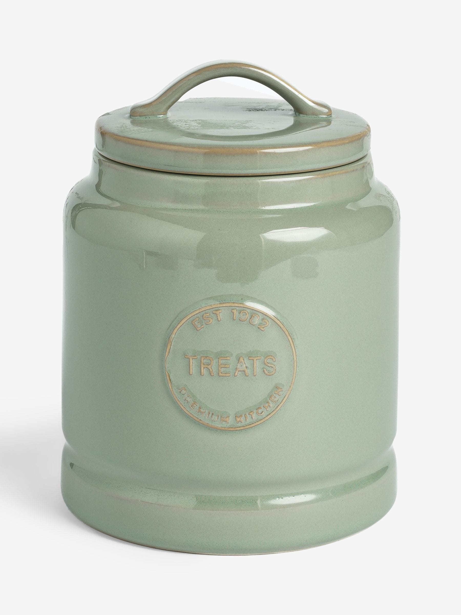 Black Country Badge treat storage jar - British product