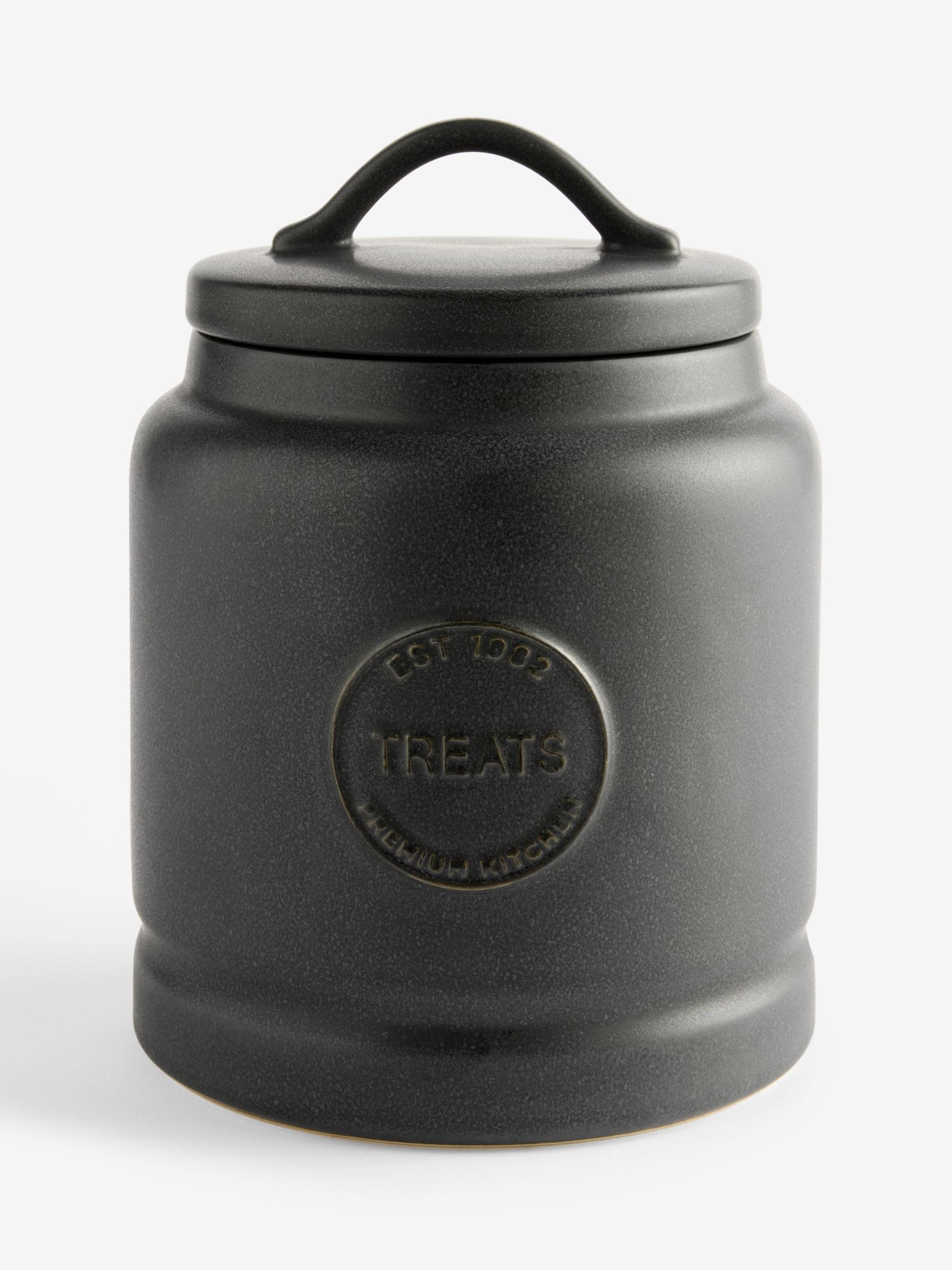Black Country Badge treat storage jar - British product