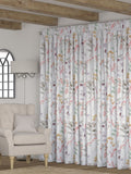 Next Isla Floral curtains in cream pink and green - British product