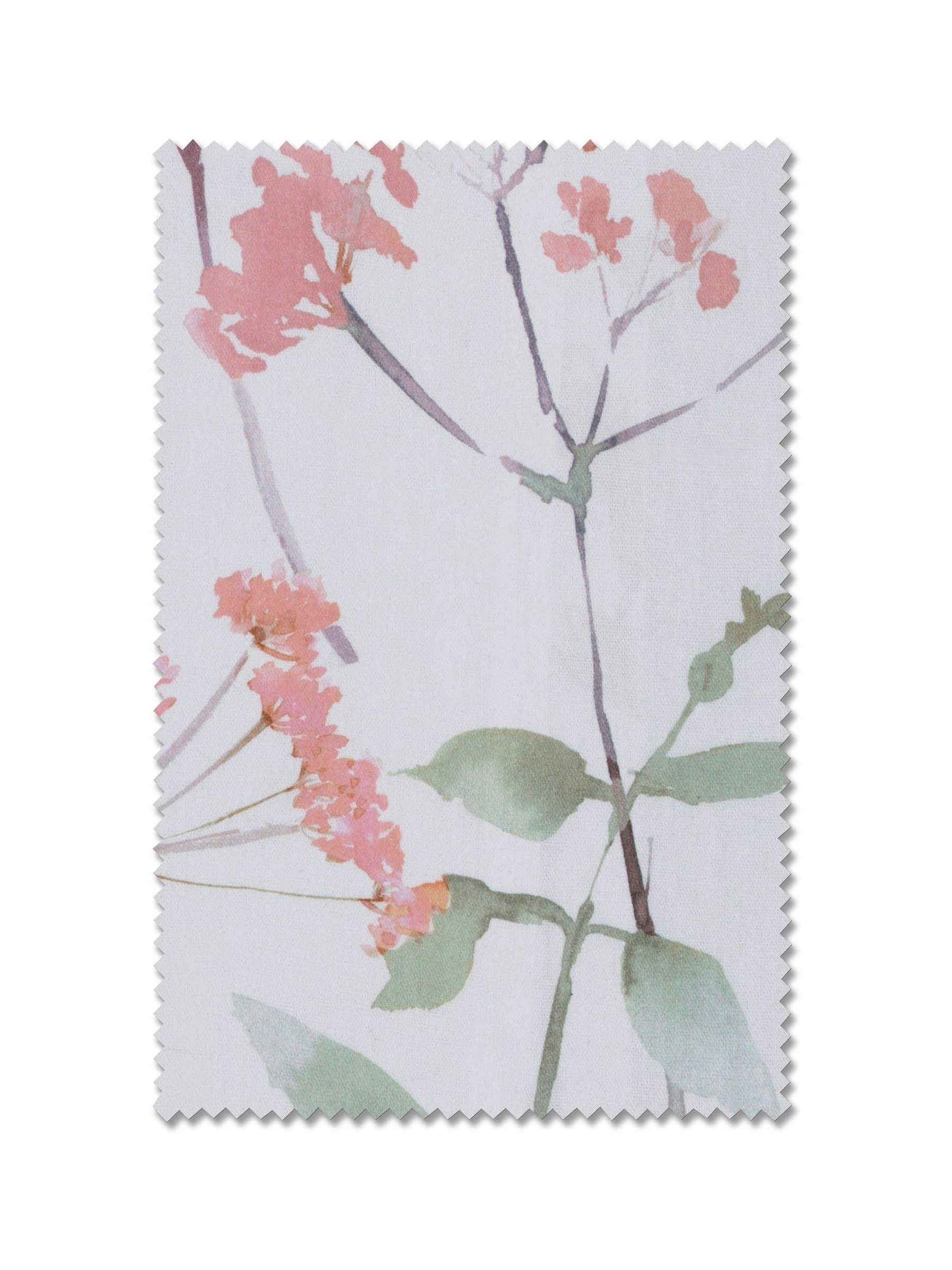 Next Isla Floral curtains in cream pink and green - British product