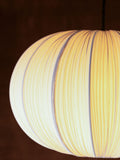 Rockett St George pleated fabric ceiling light, imported from the UK