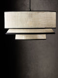 Rockett St George natural layered easyfit lampshade (British brand)