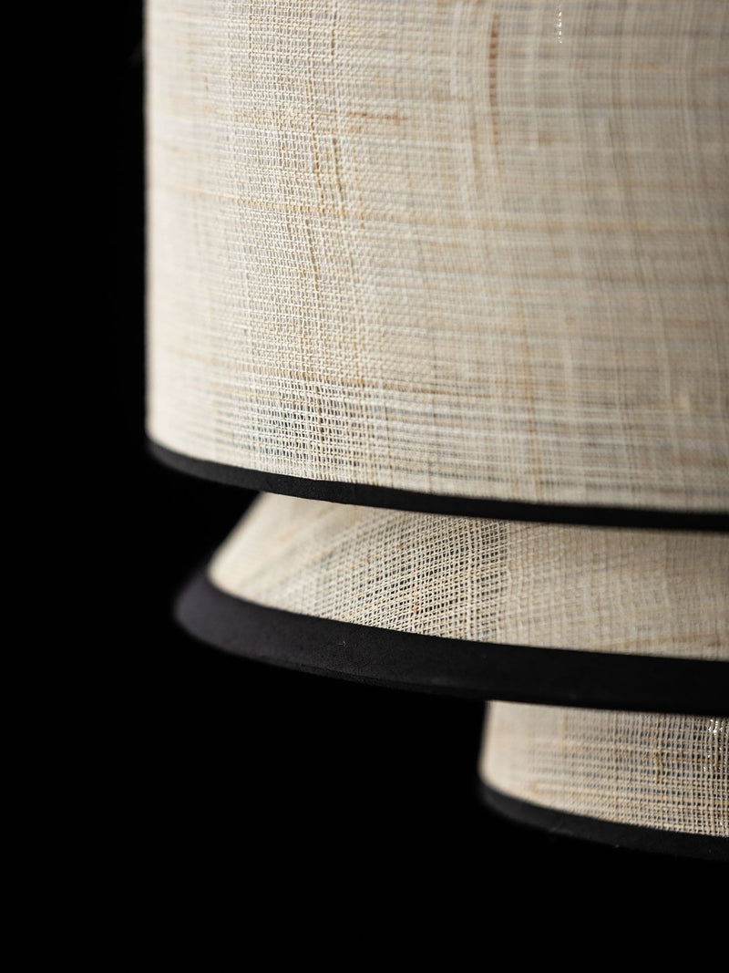 Rockett St George natural layered easyfit lampshade (British brand)