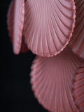 Rockett St George pink shell pendant light, imported from the UK