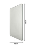 BHS White Mar LED Touch Demist mirror 70cm x 50cm - British product