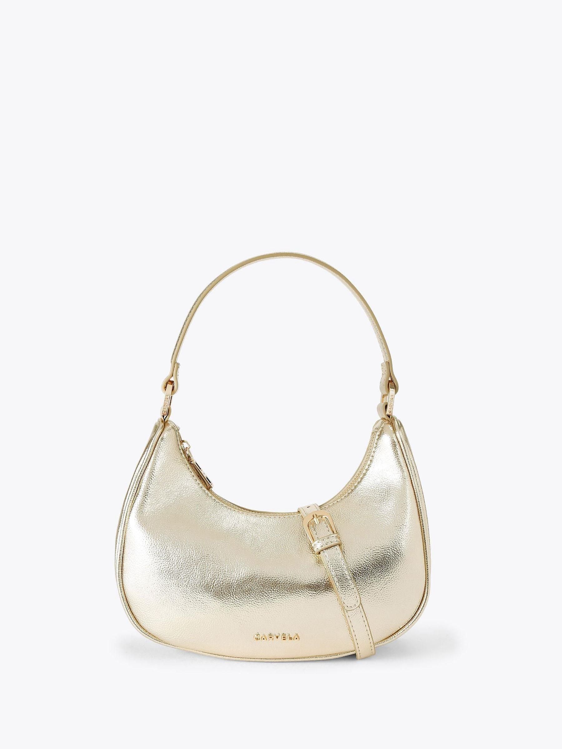 Carvela Black Scoop Shoulder Bag 20.5cm x 25cm x 7cm