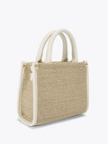 Carvela cream beach glam mini tote bag (British brand)