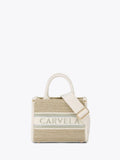 Carvela cream beach glam mini tote bag (British brand)