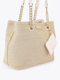 Carvela Cream Chrome Cammie 3 tote bag, UK version