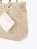Carvela Cream Chrome Cammie 3 tote bag, UK version