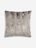 Charcoal grey velvet cushion 59x59cm - British product
