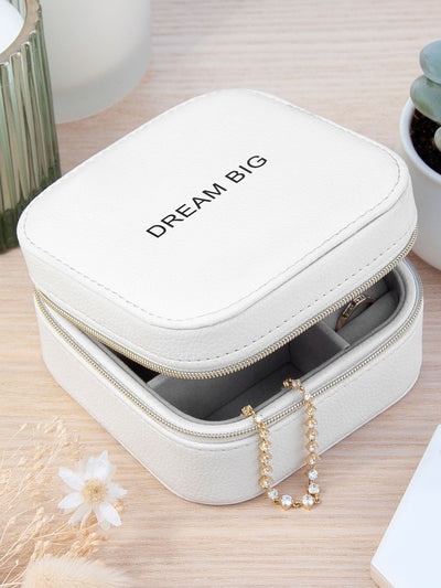 Next Treat Republic Personalised Bold Message Travel Jewellery Case- Buy online at McGrocer