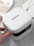 Treat Republic Personalised Bold Message Travel Jewellery Case (British brand)