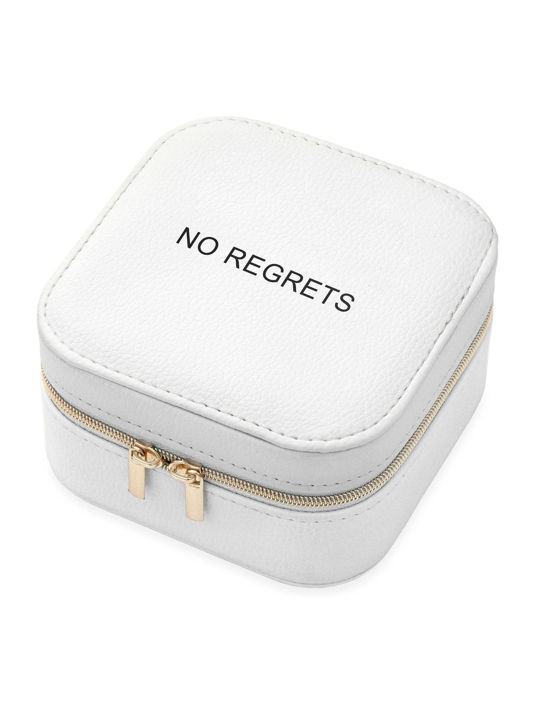 Treat Republic Personalised Bold Message Travel Jewellery Case (British brand)