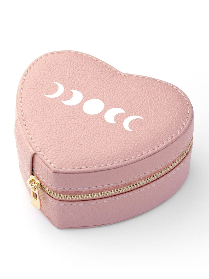 Treat Republic customisable heart jewellery case, imported from the UK