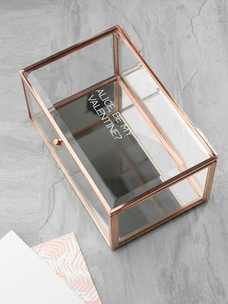 Treat Republic personalised glass jewellery box, UK version