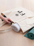 Treat Republic monogrammed yoga tote bag 27L, imported from the UK