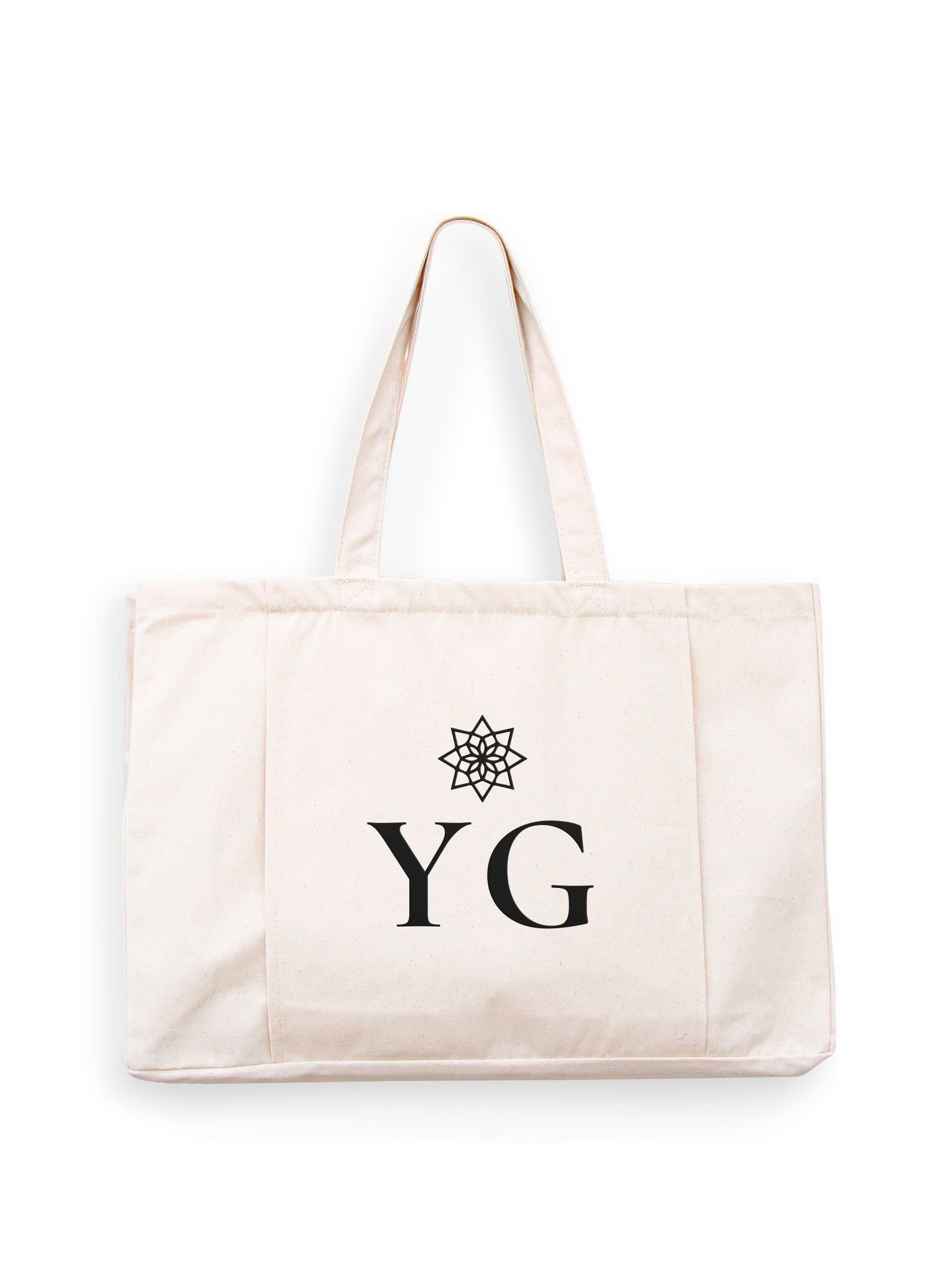 Treat Republic monogrammed yoga tote bag 27L, imported from the UK