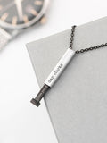 Treat Republic personalised square hidden message necklace - British product