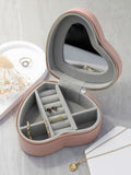 Treat Republic pink heart jewellery case shooting star, UK version