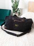 Treat Republic personalised luxury waxed canvas holdall 19L, UK version