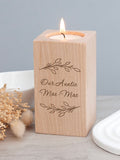 Treat Republic personalised wreath tealight holder, imported from the UK