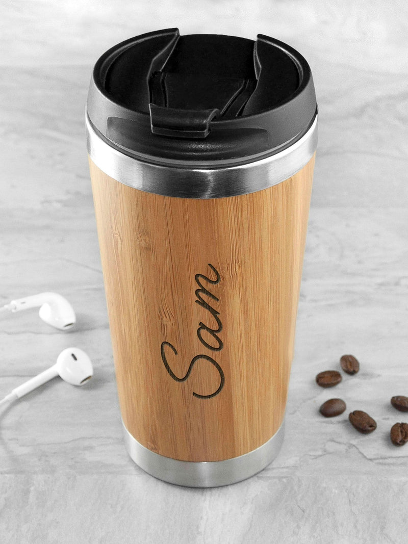 Treat Republic personalised travel mug 350ml - British product