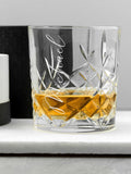 Treat Republic personalised crystal whisky tumbler, UK version