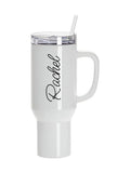 Treat Republic personalised 40oz travel mug tumbler (British brand)
