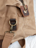 Treat Republic personalised luxury waxed canvas holdall 19L, UK version
