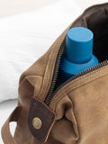 Treat Republic Personalised Mens Vintage Waxed Canvas Wash Bag