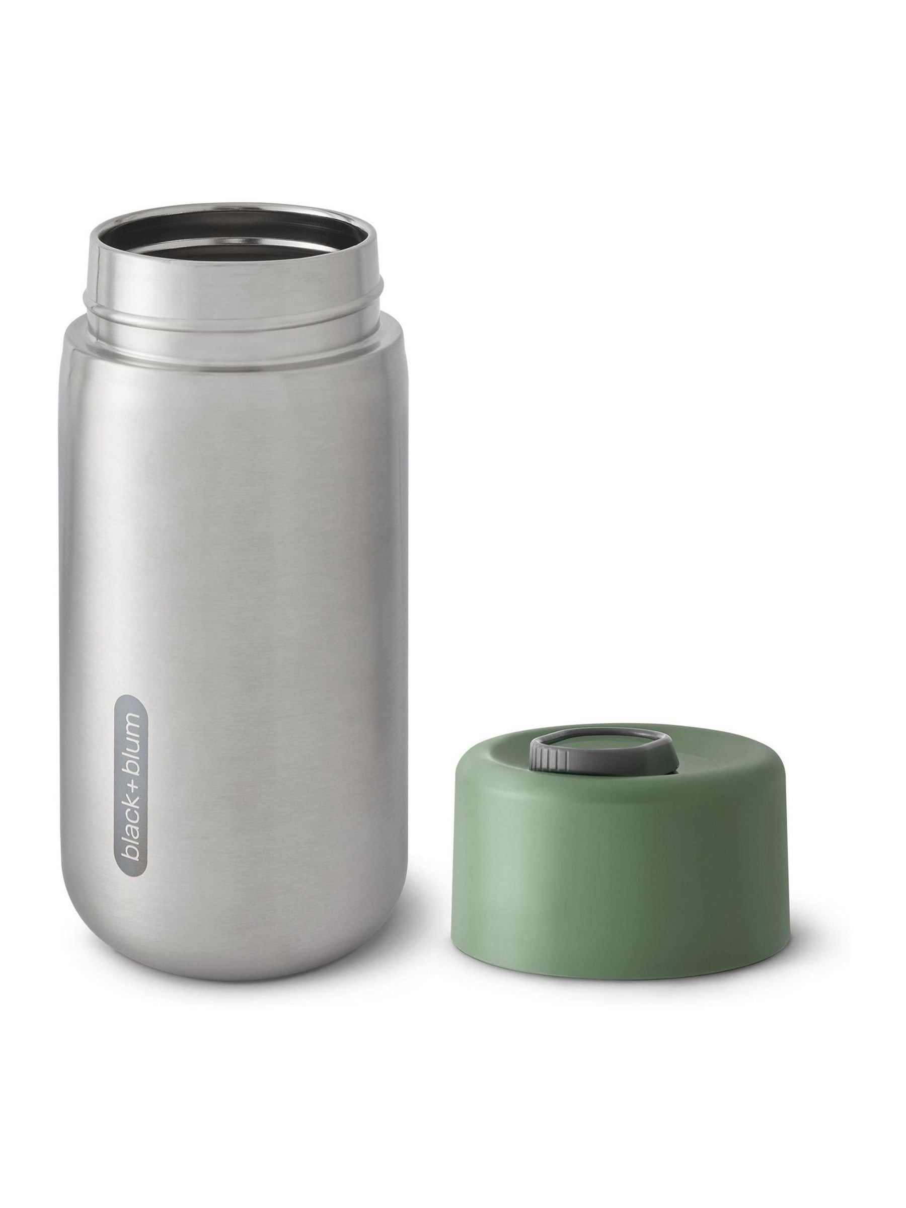 Black & Blum olive insulated travel cup 340ml (British brand)