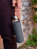 Black & Blum Slate Glass Water Bottle