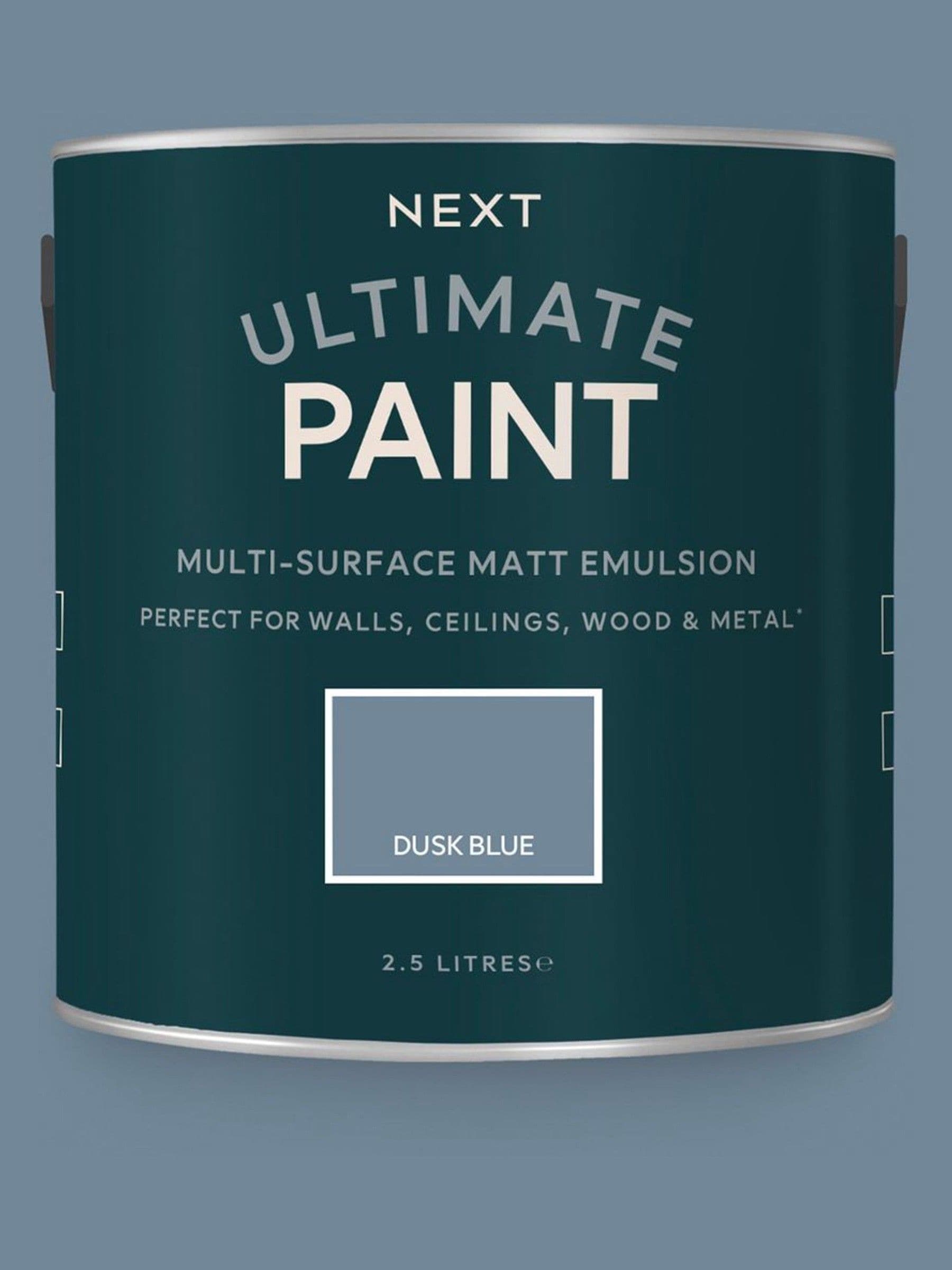Dusk Blue paint sample peel and stick, imported from the UK