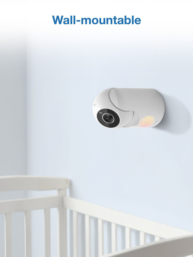 VTech white video baby monitor, imported from the UK
