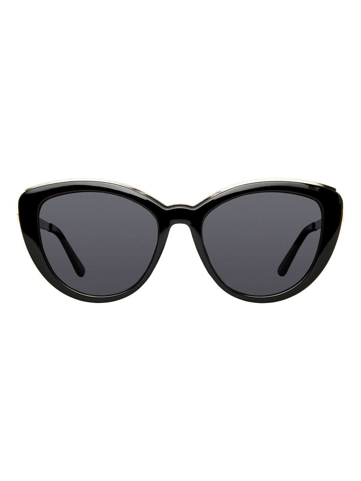 Prive Revaux Black Sunset Place cat eye sunglasses, imported from the UK