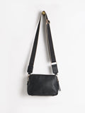 Oliver Bonas black Laura slim cross-body bag, imported from the UK