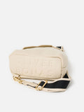 Oliver Bonas moss green belt bag with cross-body strap (British brand)
