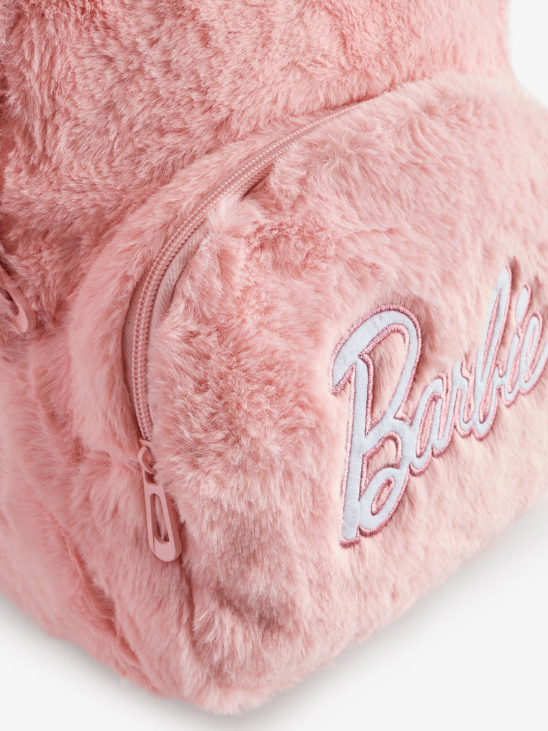 Vanilla Underground pink Barbie furry backpack, imported from the UK