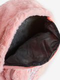 Vanilla Underground pink Barbie furry backpack, imported from the UK