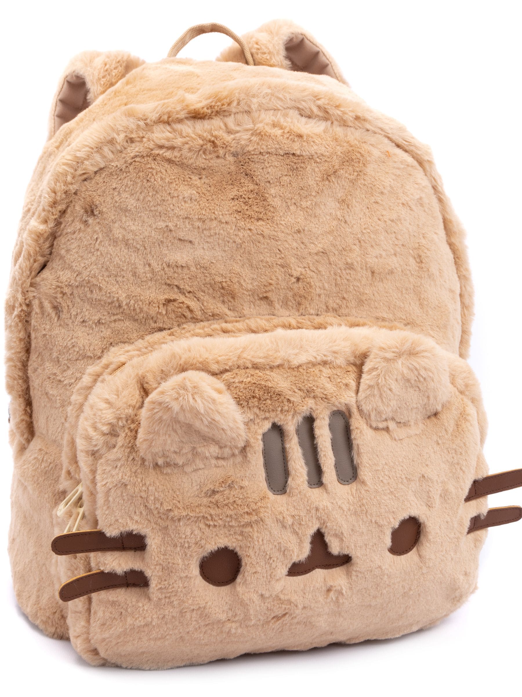 Vanilla Underground cream Pusheen furry backpack, imported from the UK