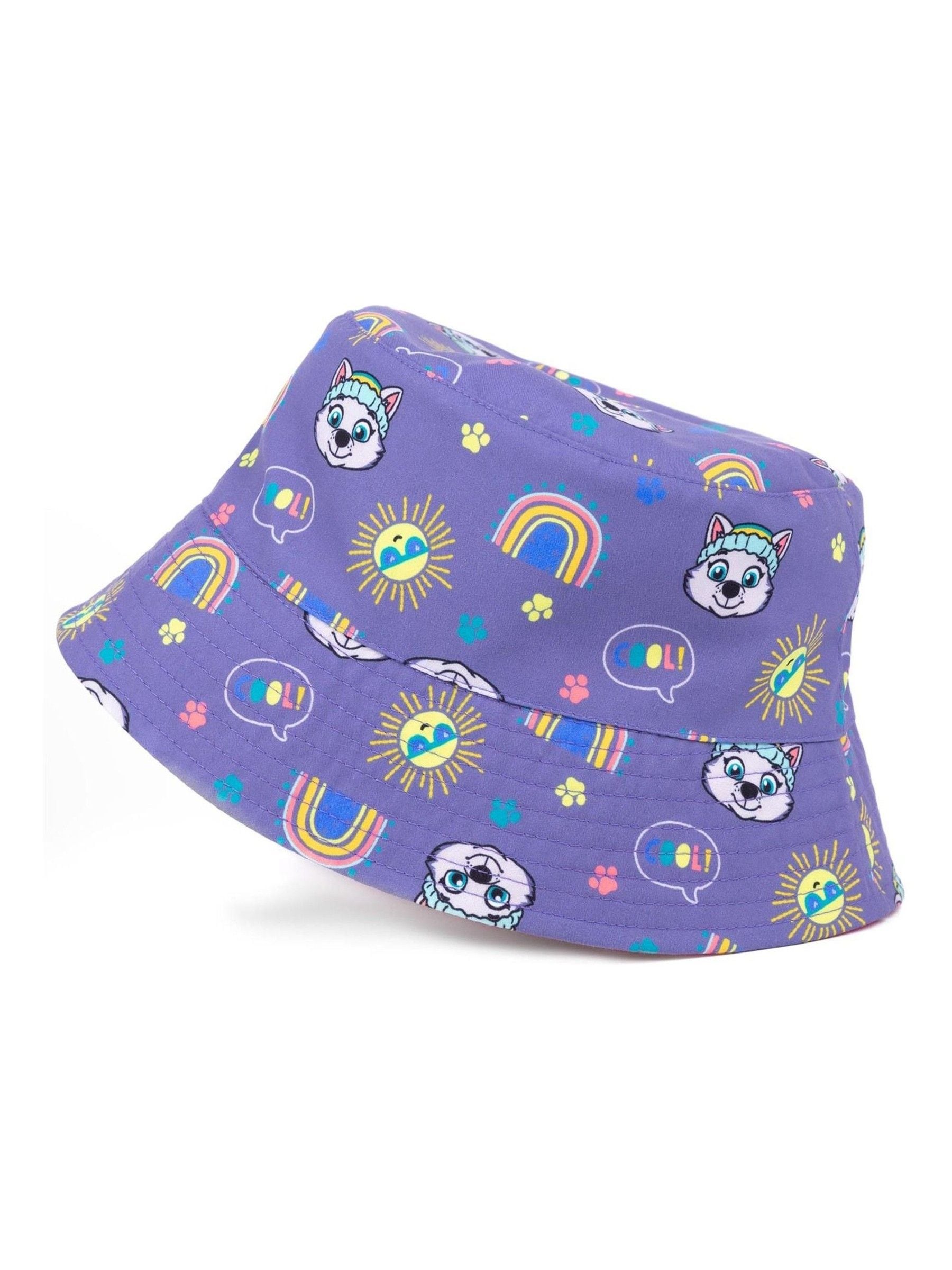 Vanilla Underground girls Paw Patrol reversible bucket hat, imported from the UK