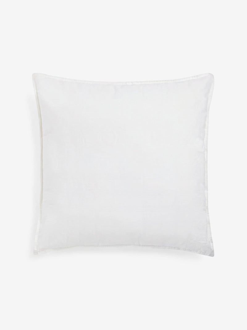Square down alternative pillow with cotton cover, British brand
